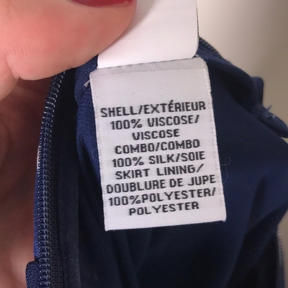 Diane Von Furstenberg Rosalie Midnight Navy Dress - Picture 11 of 13